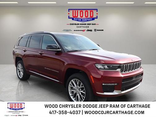 Velvet Red Pearlcoat 2023 Jeep Grand Cherokee L Summit
