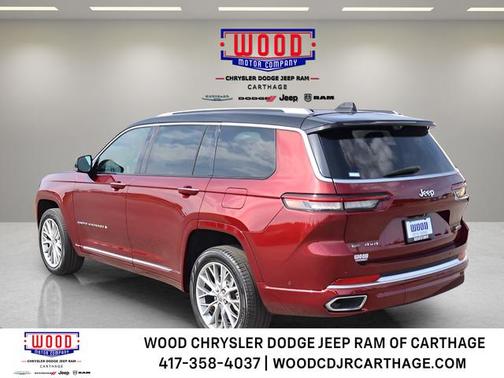 Velvet Red Pearlcoat 2023 Jeep Grand Cherokee L Summit