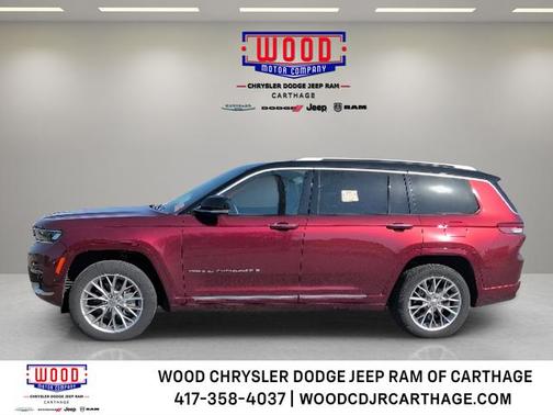 Velvet Red Pearlcoat 2023 Jeep Grand Cherokee L Summit
