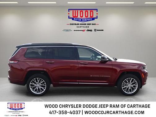 Velvet Red Pearlcoat 2023 Jeep Grand Cherokee L Summit