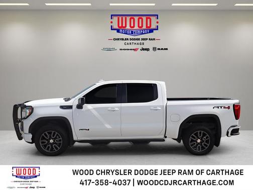 Summit White 2021 GMC Sierra 1500 AT4