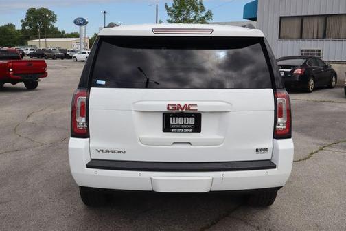 Summit White 2019 GMC Yukon SLT