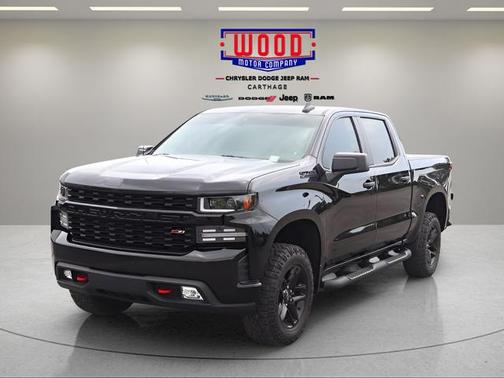 Black 2022 Chevrolet Silverado 1500 Limited Custom Trail Boss