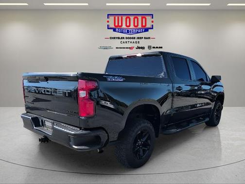 Black 2022 Chevrolet Silverado 1500 Limited Custom Trail Boss