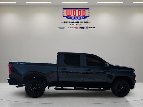 Black 2022 Chevrolet Silverado 1500 Limited Custom Trail Boss