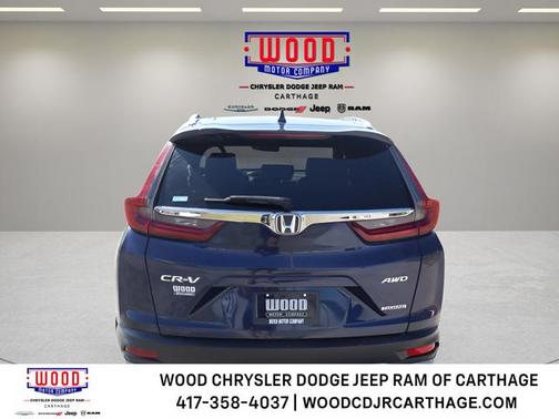 Aegean Blue Metallic 2020 Honda CR-V Touring