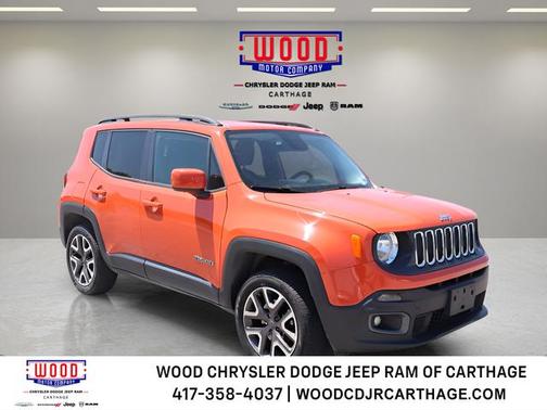 Omaha Orange 2016 Jeep Renegade Latitude