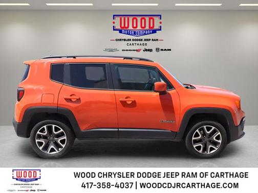 Omaha Orange 2016 Jeep Renegade Latitude