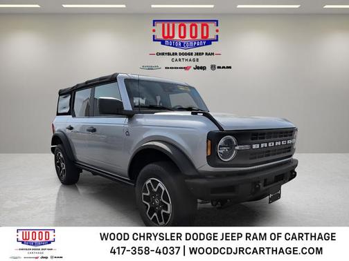 Silver 2021 Ford Bronco Black Diamond