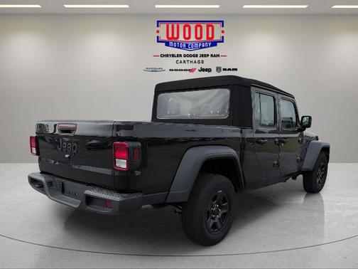 Black Clearcoat 2024 Jeep Gladiator Sport