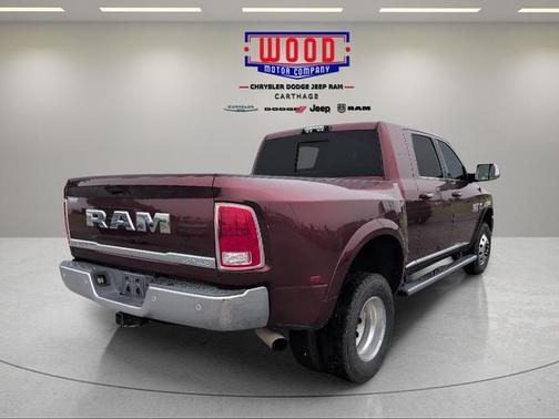 Delmonico Red Pearlcoat 2017 RAM 3500 Longhorn