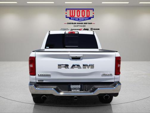 Bright White Clearcoat 2025 RAM 1500 Laramie