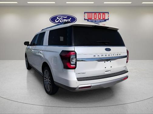 White Metallic 2023 Ford Expedition Max Limited
