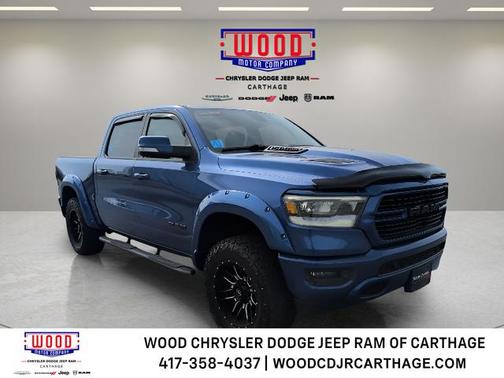 Blue Streak Pearlcoat 2019 RAM 1500 Rebel