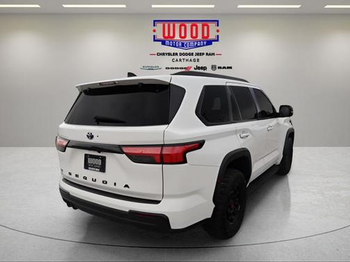 White 2023 Toyota Sequoia TRD Pro