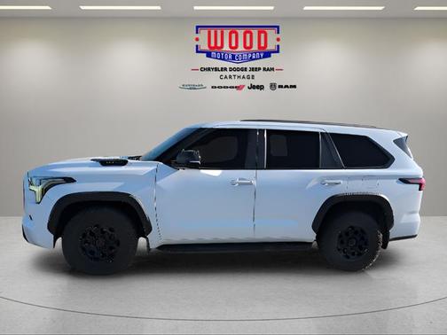 White 2023 Toyota Sequoia TRD Pro