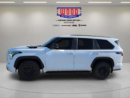 White 2023 Toyota Sequoia