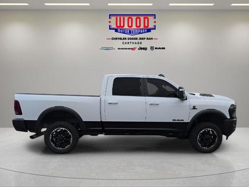 Bright White Clearcoat 2025 RAM 2500 Rebel/Power Wagon