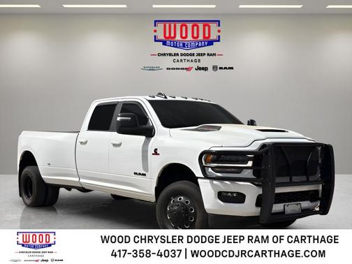 Bright White Clearcoat 2024 RAM 3500 Laramie