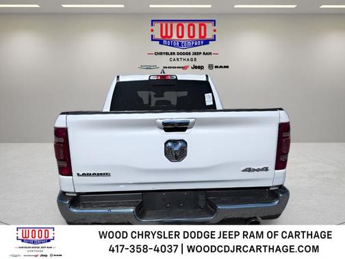 Bright White Clearcoat 2020 RAM 1500 Laramie