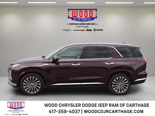 Burgundy 2024 Hyundai PALISADE Calligraphy