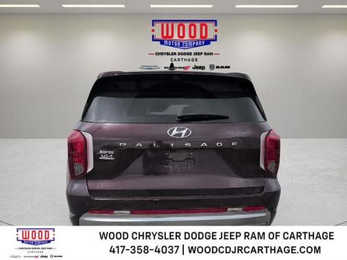 Burgundy 2024 Hyundai PALISADE Calligraphy