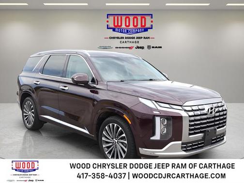 Burgundy 2024 Hyundai PALISADE Calligraphy
