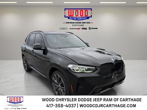 Black Sapphire Metallic 2022 BMW X3 xDrive30i