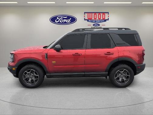 Chili Pepper Red 2023 Ford Bronco Sport Badlands