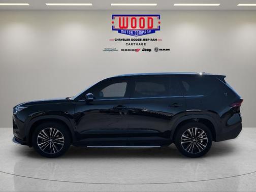 Midnight Black Metallic 2025 Toyota Grand Highlander Hybrid MAX Platinum