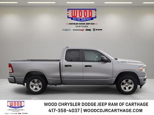 Billet Silver Metallic Clearcoat 2024 RAM 1500 Big Horn/Lone Star