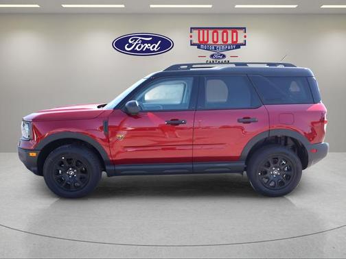 Ruby Red Metallic Tinted Clearcoat 2026 Ford Bronco Sport Badlands