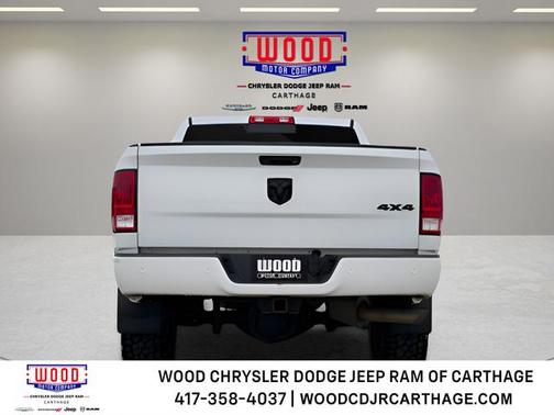 Bright White Clearcoat 2018 RAM 3500 Big Horn