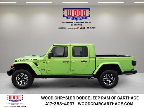 Mojito! Clearcoat 2025 Jeep Gladiator Rubicon