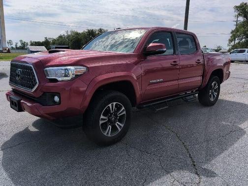 Barcelona Red Metallic 2019 Toyota Tacoma TRD Sport