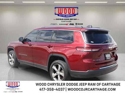 Velvet Red Pearlcoat 2022 Jeep Grand Cherokee L Limited