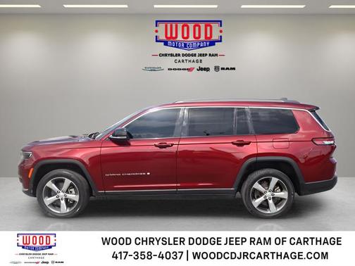 Velvet Red Pearlcoat 2022 Jeep Grand Cherokee L Limited