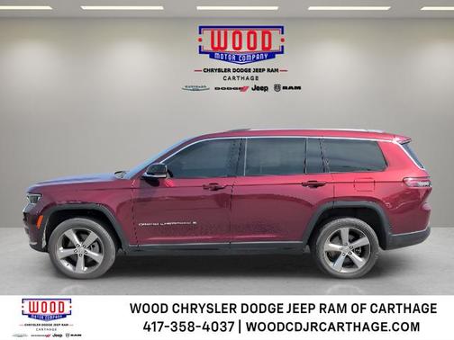 Velvet Red Pearlcoat 2022 Jeep Grand Cherokee L Limited