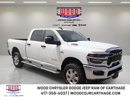 Bright White Clearcoat 2025 RAM 2500 Big Horn