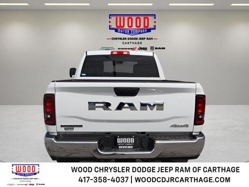 Bright White Clearcoat 2025 RAM 2500 Big Horn
