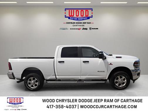 Bright White Clearcoat 2025 RAM 2500 Big Horn