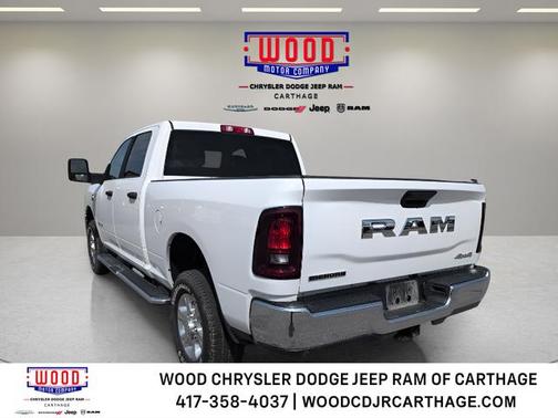 Bright White Clearcoat 2025 RAM 2500 Big Horn