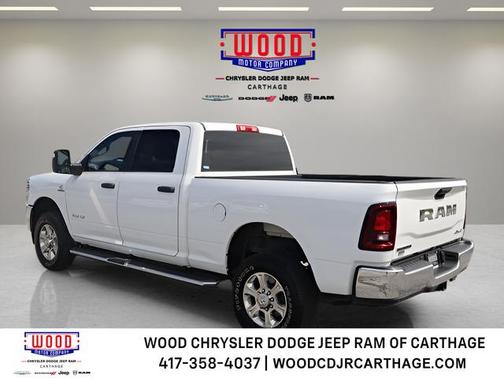Bright White Clearcoat 2025 RAM 2500 Big Horn
