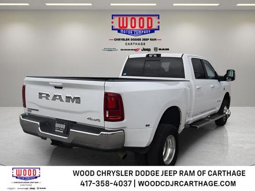 Bright White Clearcoat 2025 RAM 3500 Laramie