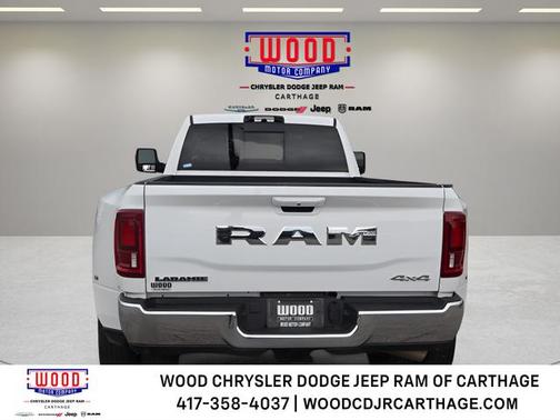 Bright White Clearcoat 2025 RAM 3500 Laramie