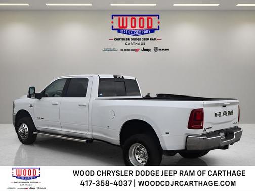 Bright White Clearcoat 2025 RAM 3500 Laramie