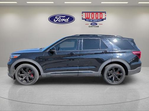Black Metallic 2020 Ford Explorer ST