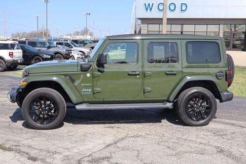 Sarge Green Clearcoat 2021 Jeep Wrangler Unlimited 4xe Sahara