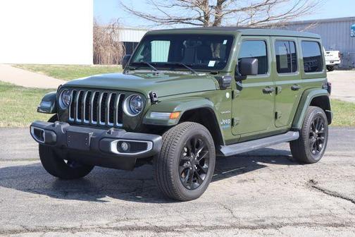 Sarge Green Clearcoat 2021 Jeep Wrangler Unlimited 4xe Sahara
