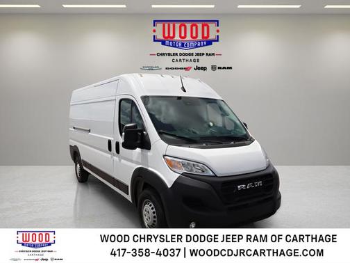 Bright White Clearcoat 2025 RAM ProMaster 2500 High Roof